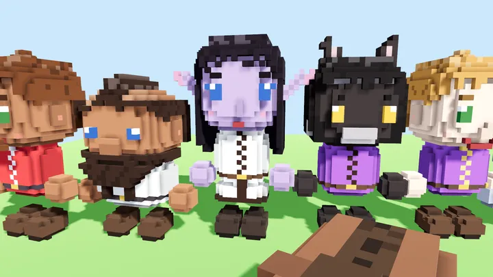 Faces of the five races