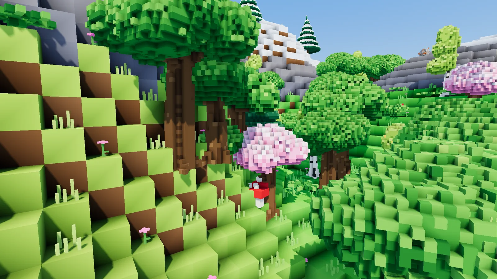 Trees that don't look like blocks